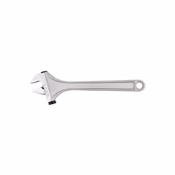 Llave graduable de acero cromo-vanadio, cromado. Moleta lateral. Medias: - 6" - 150 mm. - 8" - 200 mm. - 10" - 250 mm. - 12"  ...