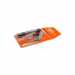 BAHCO - Jeu de clés mâles 6 pans, métriques, finition nickelée, 2 mm - 12 mm - 11 pc Caractéristiques principales de ce produ ...