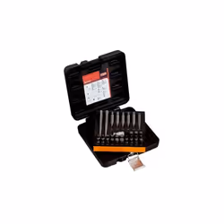 BAHCO - Coffret d'embouts 10mm. 32 pièces Caractéristiques principales de ce produit : Jeu complet d'embouts 10 mm pour le se ...