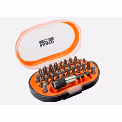 Ensemble de tournevis Bahco 59S/31-2; T10-T30; PH2; PH2G; PZ2; 31 unités