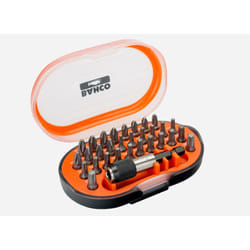Ensemble de tournevis Bahco 59S/31-2; T10-T30; PH2; PH2G; PZ2; 31 unités