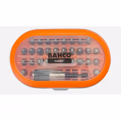 Ensemble de tournevis Bahco 59S/31-2; T10-T30; PH2; PH2G; PZ2; 31 unités