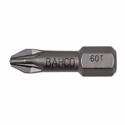 Peu de tournevis Bahco 60T; PZ1; 25 mm; 2 unités