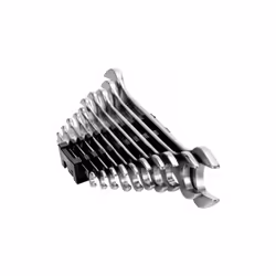 BAHCO - Jeu de clés à fourche doubles, dimensions métriques - 10 pcs/clip plastique Caractéristiques principales de ce produi ...