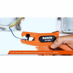 Pince à dénuder Bahco 3416A; 0,2-6 mm