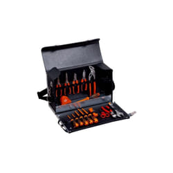 Kit d'outils d'électricien dans sac en cuir - 16 pcs - Bahco