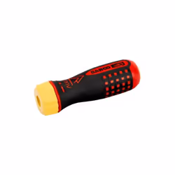 BAHCO - Tournevis à cliquet isolé avec manche bimatière, 100 mm Caractéristiques principales de ce produit : Tournevis à cliq ...