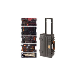 Caisse à outils métallique, kits d'outils multi-usages - 194 pcs - Bahco