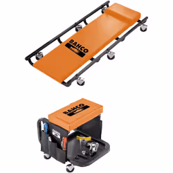Description générale Le kit Bahco BLE304 comprend un chariot de visite et un tabouret, parfaits pour les travaux d'atelier. A ...