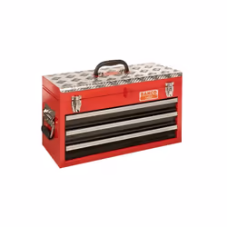 BAHCO - Caisse à outils métallique usage intensif 3 tiroirs usage intensif 310x455x192mm Caractéristiques principales de ce p ...