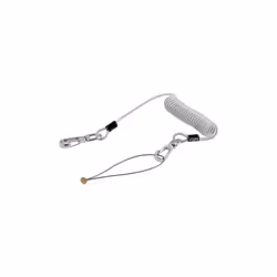 BAHCO - Longe spirale avec ressort métal 1,5 mm Caractéristiques principales de ce produit : Fil extensible recouvert de PU.  ...