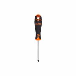 Tournevis BachoFit. Tige en acier chrome-vanadium-melibdeno. Mesures: - PZ 0x75 mm. - PZ 1x100 mm. - PZ 2x125 mm.