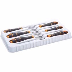 Informations techniques Type de produit: Jeu de tournevis Jeu de tournevis BahcoFit, 6 pièces Jeu de tournevis BahcoFit, 6 pi ...