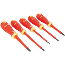 Set de 5 tournevis isolés vde Bahco Fit Bahco B220.005