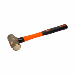 Massette Antidéflagrante En Alu Bronze 5 Kg Avec Manche En Fibre De Verre - BACHO - Ns502-5000-FB - - Matière : aluminium bro ...