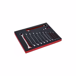 BAHCO - Jeu de clés mixtes à cliquet, module mousse 2/3 Fit&Go - 15 pcs Caractéristiques principales de ce produit : Comprend ...