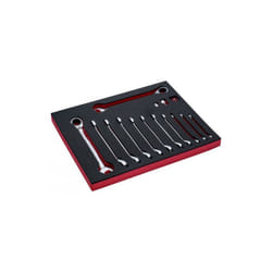 Jeu de clés mixtes à cliquet, module mousse 2/3 Fit&Go - 15 pcs - Bahco