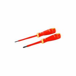 BAHCO - Jeu de tournevis Phillips et à fente isolés avec manche multi-composants - 2 pcs Caractéristiques principales de ce p ...