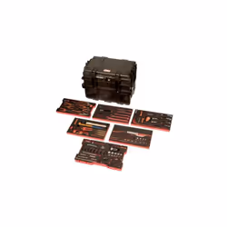 BAHCO - Kit d'outils pr maintenance générale dans mallette rigide usage intensif - 162pc Caractéristiques principales de ce p ...
