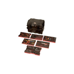 Kit d'outils pr maintenance générale dans mallette rigide usage intensif - 162pc - Bahco