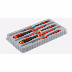 Ensemble de tournevis Bahco BE-9882SL; SL/PZ; 1000 V; 5 unités