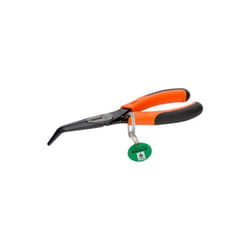 Bahco - Pince à bec demi-rond ergo™ avec bouts courbés 45° et anneau de sécurité, 200 mm