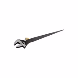 BAHCO - Clé à molette à embout fuselé avec pièce de sécurité, 41 mm x 405 mm Caractéristiques principales de ce produit : Idé ...