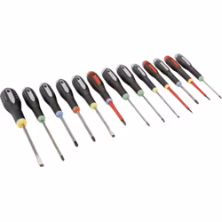 Informations techniques Quantités (LOV – uniqmt pour titre) : 13 pièces Set de tournevis ERGO™, 13 pièces. Set de tournevis E ...