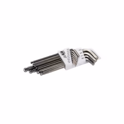 BAHCO - Jeu de clés mâles coudées inox tête sphérique longue, pouces, pr vis 6 pans -13p Caractéristiques principales de ce p ...