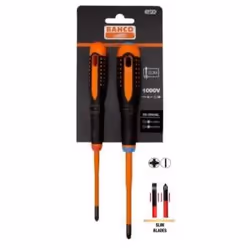 Ensemble de tournevis Bahco BE-9890SL; 2 unités