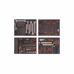 BAHCO - Module de 4 mousses pour maintenance automobile - 177 pcs Caractéristiques principales de ce produit : Comprend 177 p ...