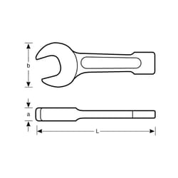 Bahco NSB100-24 Clé plate