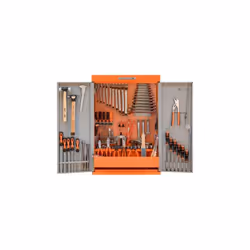 BAHCO - Armoire avec 2 portes + kits d'outils multi-usages - 110 pcs Caractéristiques principales de ce produit : Armoire ave ...