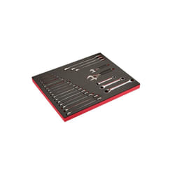 Jeu de clés/clés à molette, module mousse 3/3 Fit&Go - 22 pcs - Bahco