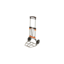 Chariot de transport repliable plateau en aluminium, 497 mm x 520 mm x 1 077 mm - Bahco
