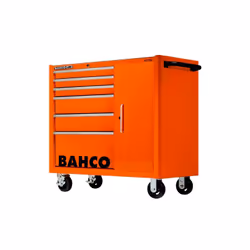 BAHCO - Servantes classiques C75, 1 mètre, à 6 tiroirs et une armoire latérale Caractéristiques principales de ce produit : S ...