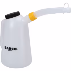 Ce bidon de 2 litres avec bec verseur Bahco BOD2FS est en polyéthylène afin de résister à l'huile, aux produits chimiques, es ...