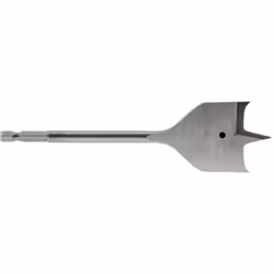 Informations techniques Diamètre de perçage : 38 mm Mèches à fraiser plates pour le bois Ø 38 mm 171 mm Le burin plat possède ...