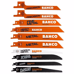 Jeu de scies Bahco 3940-MIX-SET-10P; 10 unités
