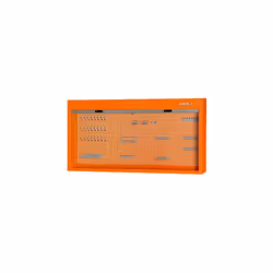 BAHCO - Armoire pour établi ou mur avec rideau et crochets Caractéristiques principales de ce produit : Armoire avec rideau e ...