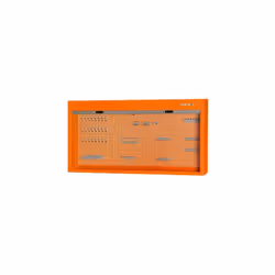BAHCO - Armoire pour établi ou mur avec rideau et crochets Caractéristiques principales de ce produit : Armoire avec rideau e ...