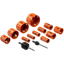 Bahco - BAH383482EL Plumber's Bi-Metal Holesaw Set, 14pc