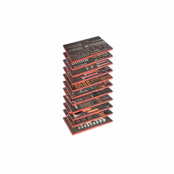 BAHCO - Composition de 11 modules mousse avec 758 outils à usage général Caractéristiques principales de ce produit : Module  ...