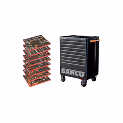 BAHCO - Servante pour la réparation automobile - 357 Pcs Caractéristiques principales de ce produit : Servante d'atelier usag ...