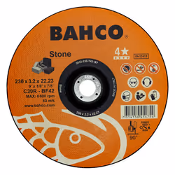 Disque abrasif Bahco Stone; 230x3,2 mm