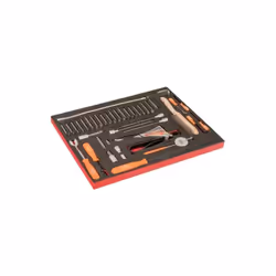 BAHCO - Module 3/3, crochets/grattoir/outil de préhension magnétique/embouts TORX® - 60p Caractéristiques principales de ce p ...