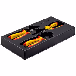 Set de 3 pinces universelles isolées ERGO™ BAHCO 9897S/3 - Pour travailler sur des installations sous tension jusqu'à 1 000 V ...