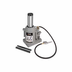 BAHCO - Crics bouteilles hydrauliques soudés 50T Caractéristiques principales de ce produit : La pompe pneumatique permet une ...