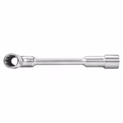Diamètre de la clé (en mm) : 11 Matière principale : Acier Type de clés et douilles : A pipe débouchée Garantie constructeur  ...