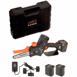 Tronçonneuse sans fil BAHCO BCL15IB - Tronçonneuse compacte avec moteur brushless (sans charbon) de 600 W, idéal pour la tail ...